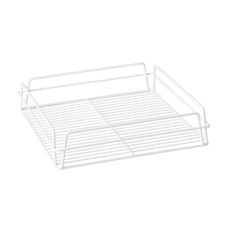 Glass Basket - Square, White 355 x 355 x 75mm: Pack of 10